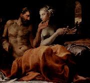 Francesco Primaticcio Odysseus und Penelope Spain oil painting artist